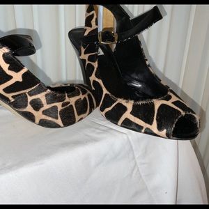Steve Madden Tina (Giraffe) Pumps (10.0)